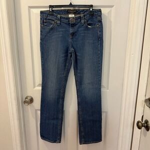 Banana Republic Vtg Women's Size 10 Denim Jeans Straight Leg Mid Rise Cotton